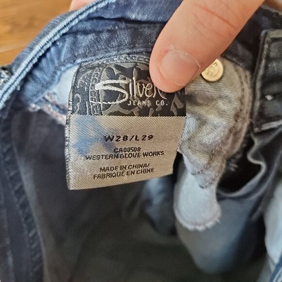 Silver suki super skinny sz 28x29 - Picture 4 of 5